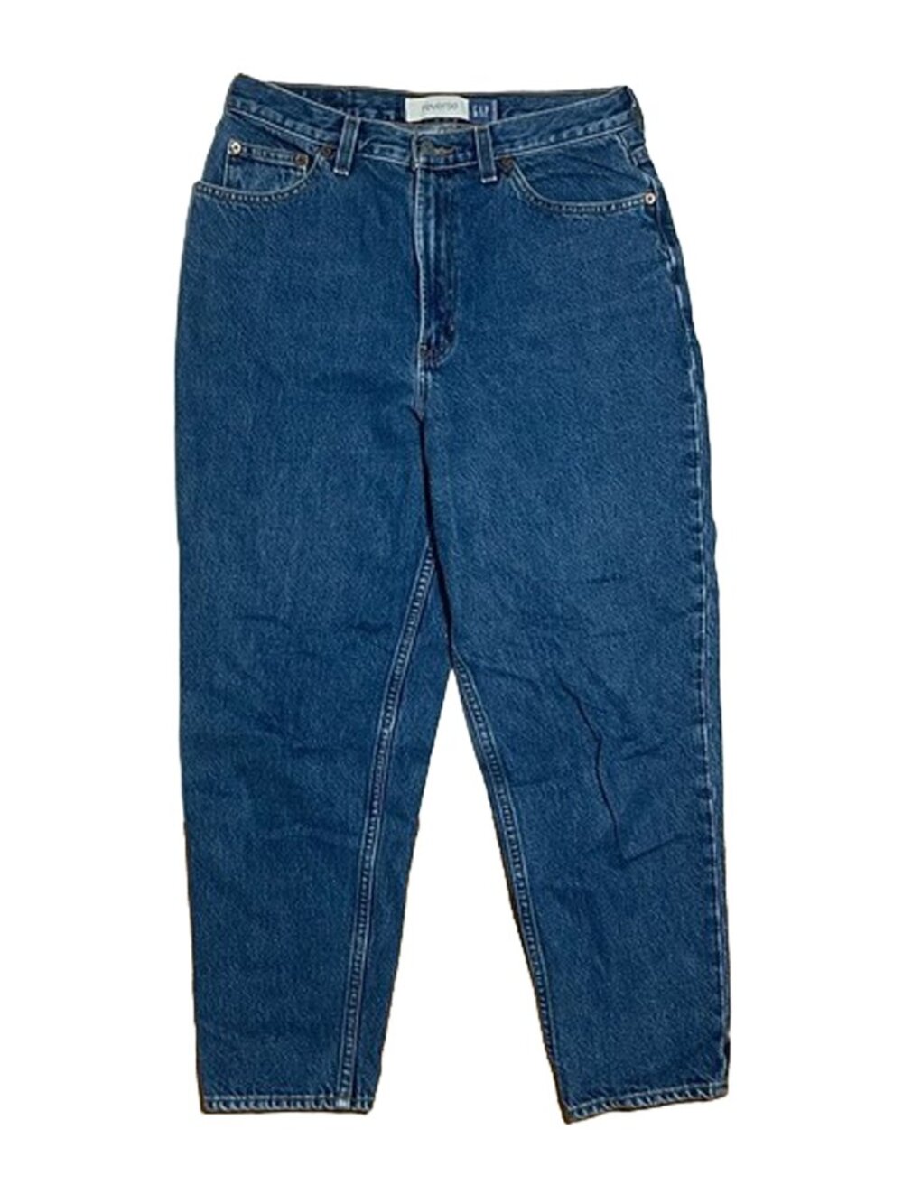 Vintage 90s High Waisted Tapered Mom Jeans